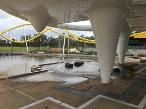 Commonwealth Games Athlete Village Water Feature